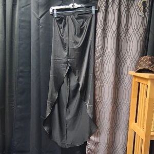Chic Black High-Low Women's Skirt
